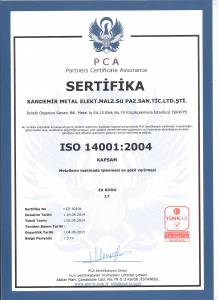 PCA ISO 14001-2004